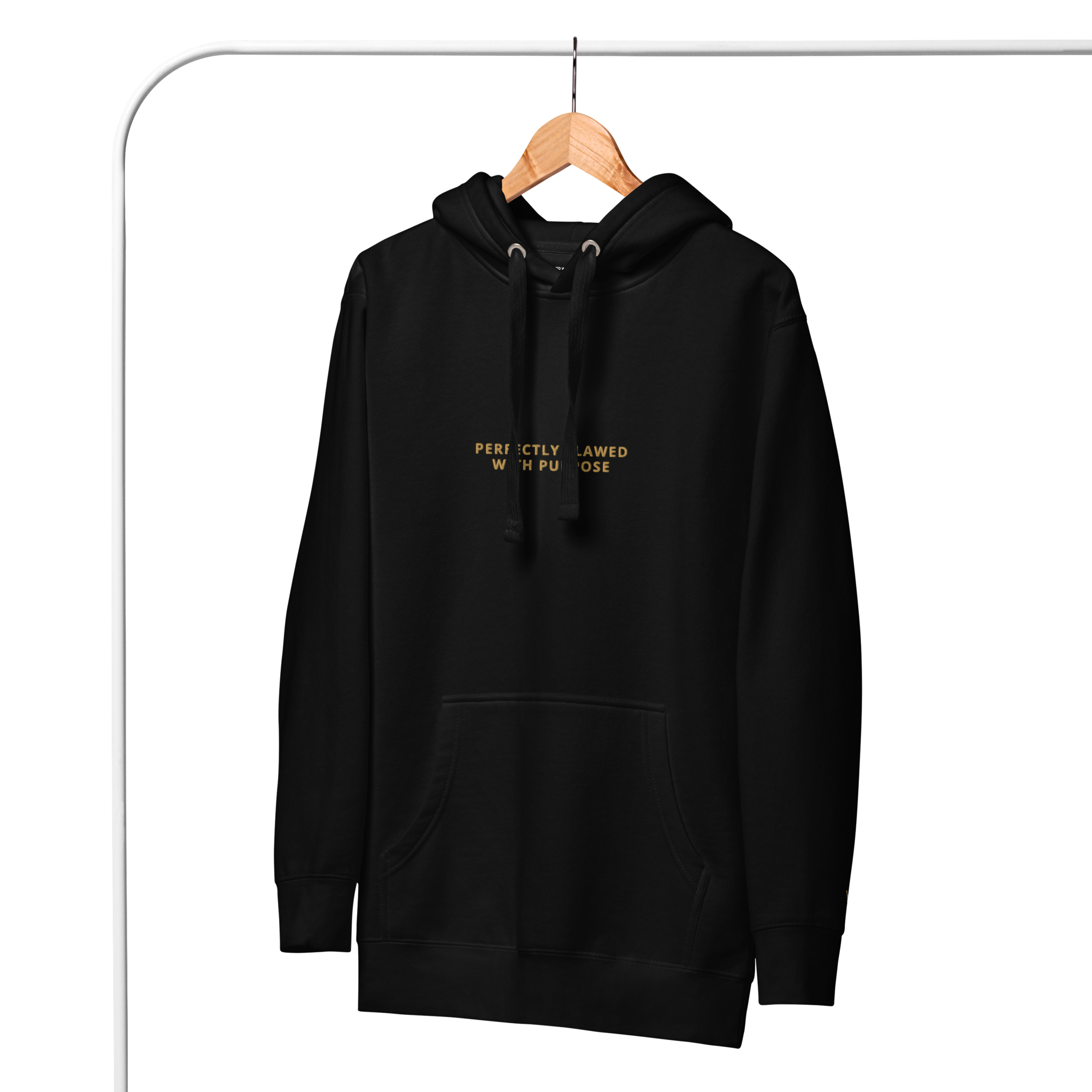 The Purpose Hoodie — Noir