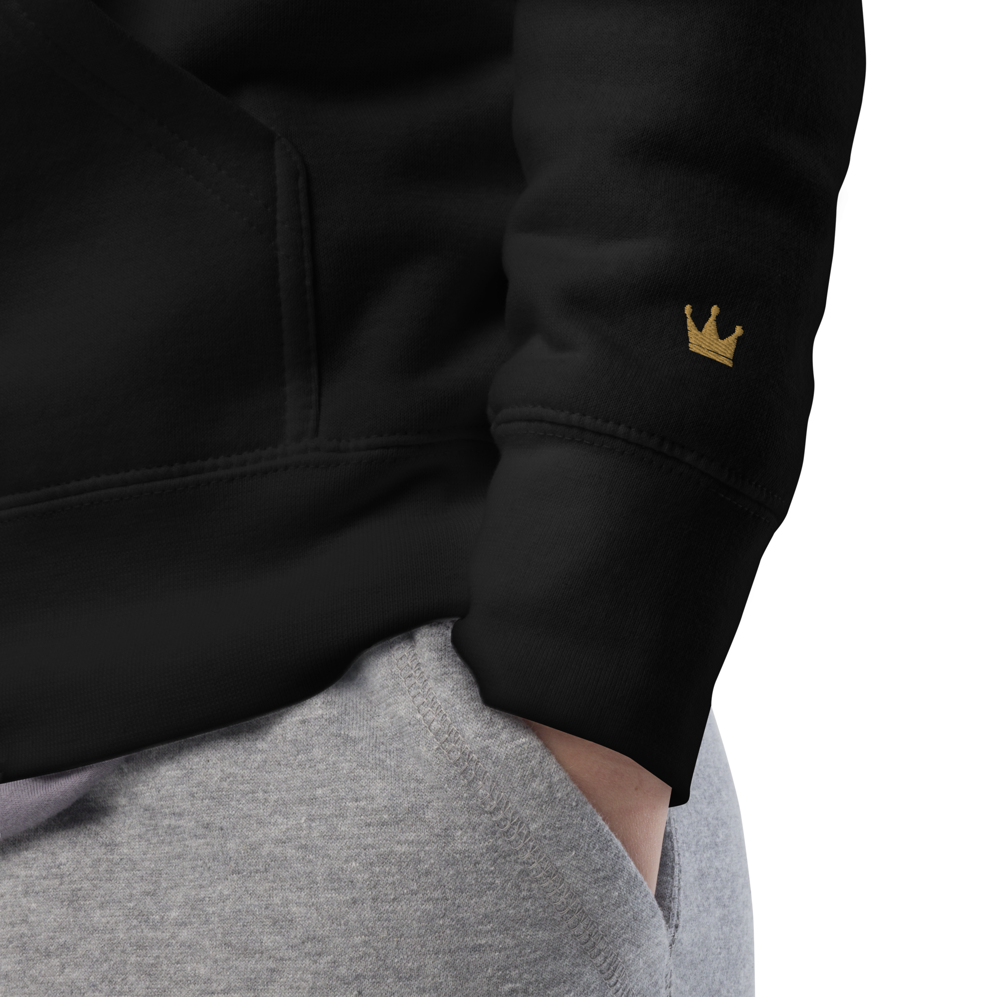 The Purpose Hoodie — Noir