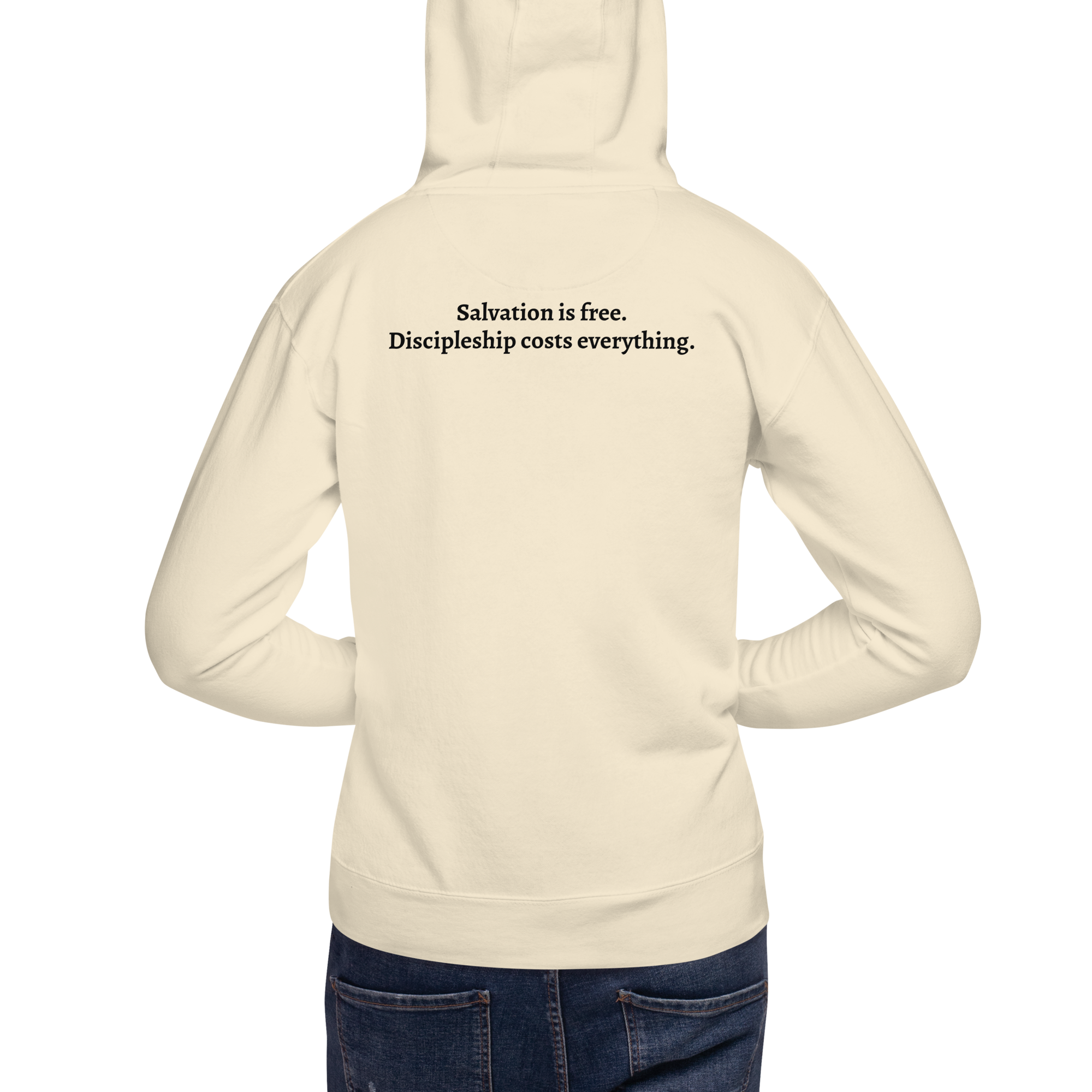 The Daily Yes Hoodie — Bone