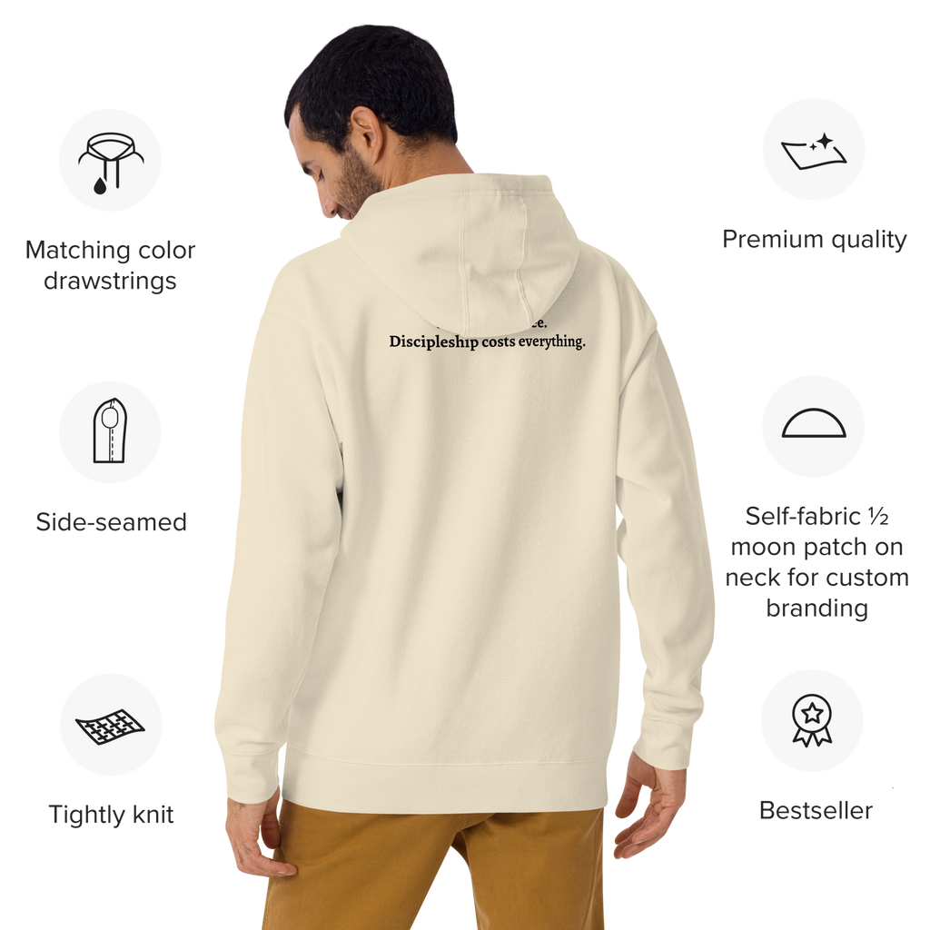 The Daily Yes Hoodie — Bone