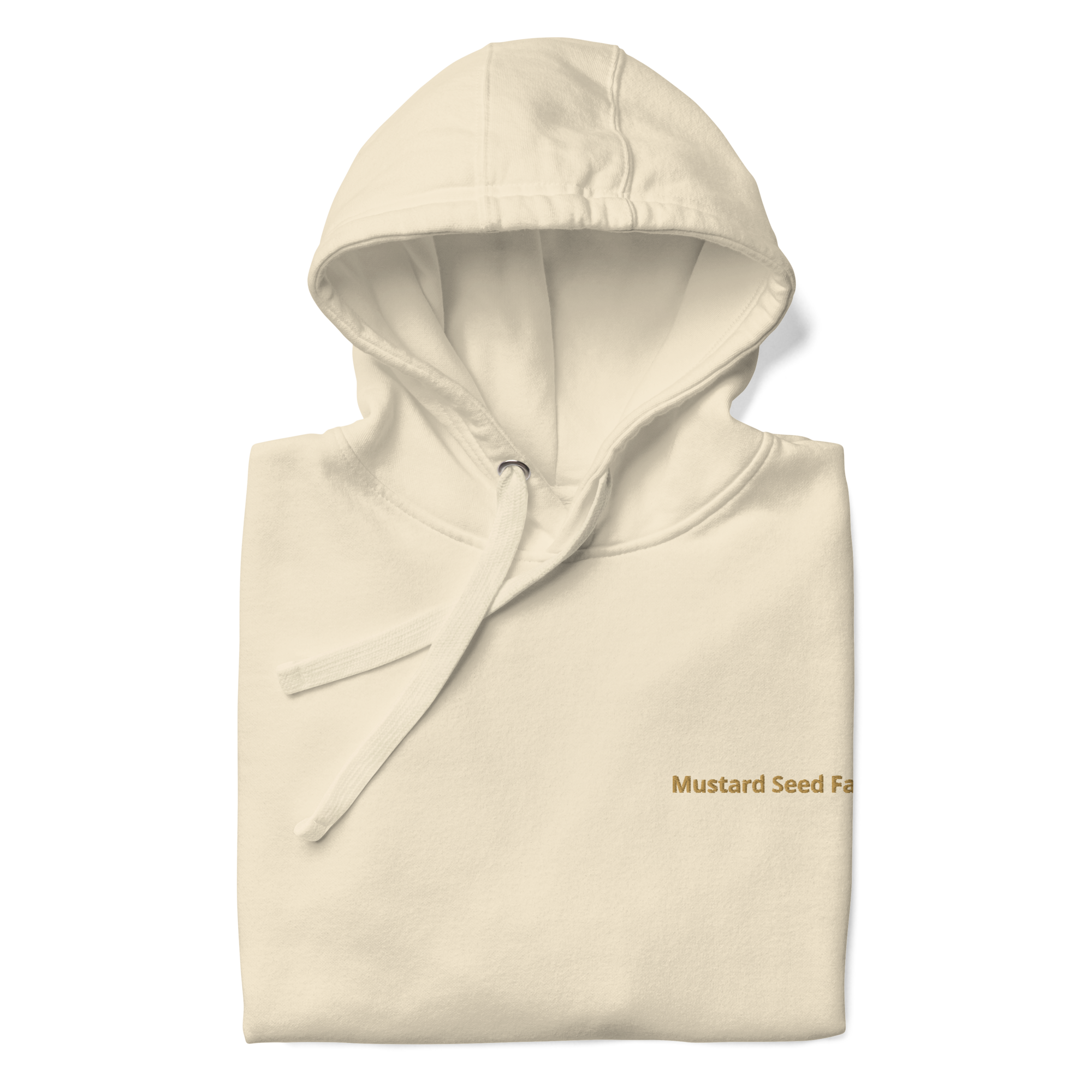 The Measure of Faith Hoodie — Bone
