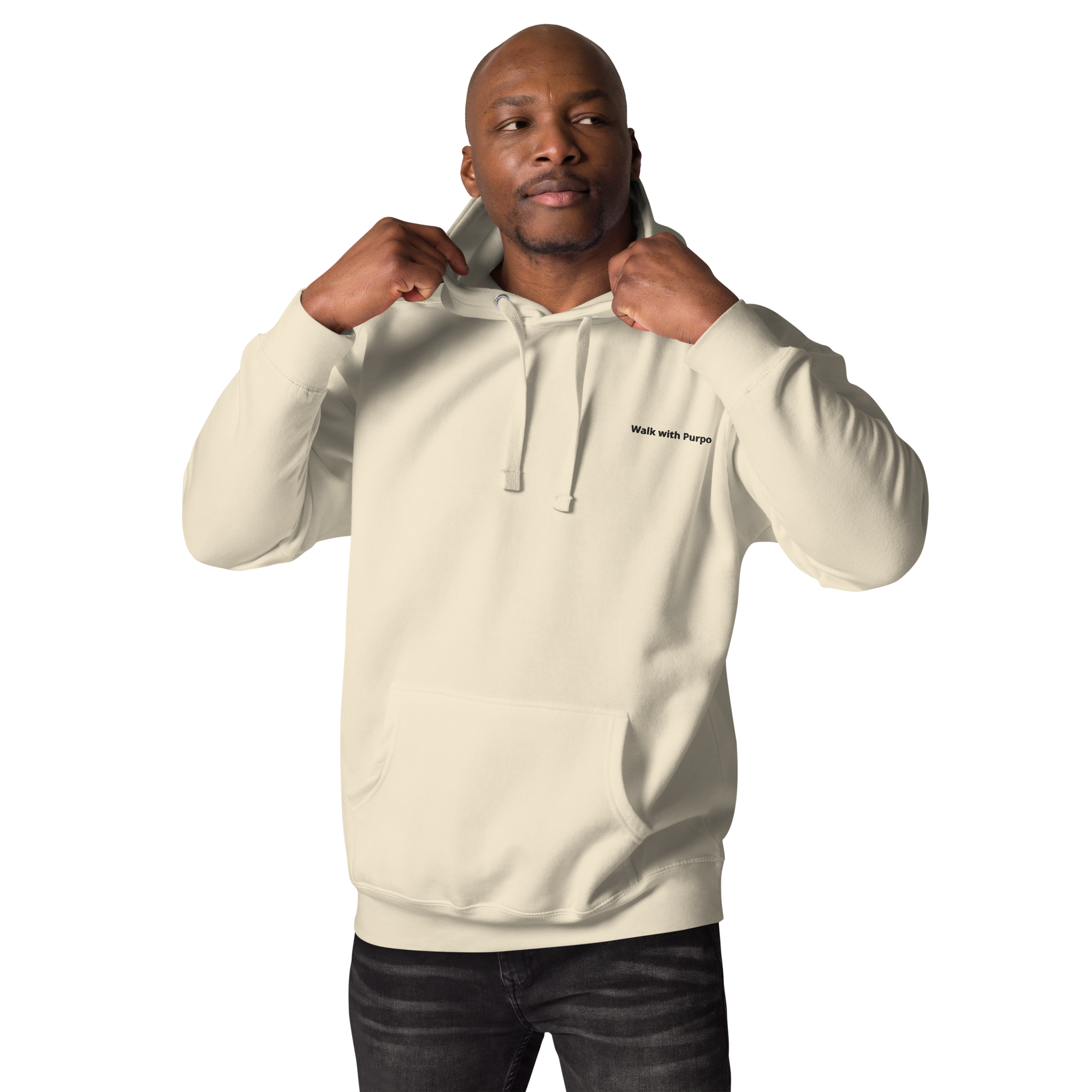 The Daily Yes Hoodie — Bone