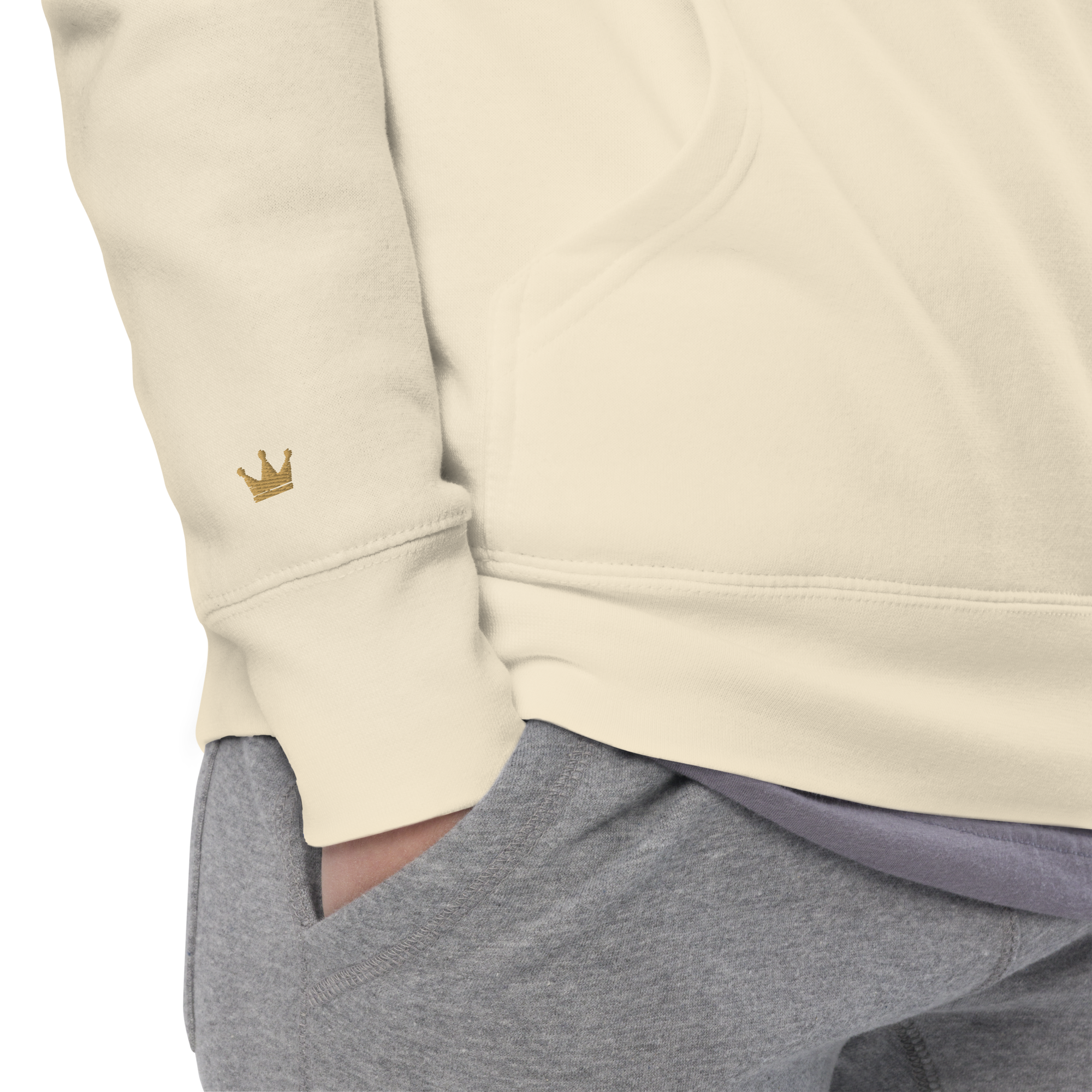 The Measure of Faith Hoodie — Bone